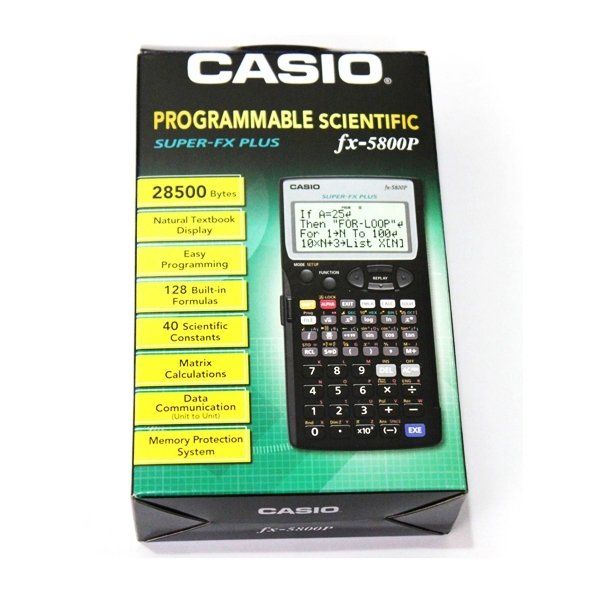 casio-เครื่องคิดเลขวิทยาศาสตร์-รุ่น-fx5800p