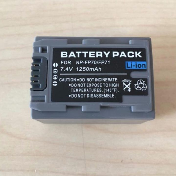 SONY Digital Camera Battery รุ่น NP-FP70(Grey)