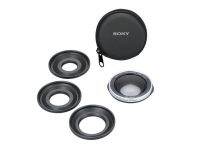 Sony Wide Angle Conversion Lens สำหรับกล้องวีดีโอ รุ่น VCL-E07A (Silver/Grey)