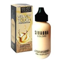 Sivanna Colors Velvet Touch Foundation SPF15 PA+++ HF674 (No20 - ผิวกลาง) สิวันนา รองพื้น ครีมรองพื้น ซีเวียน่า รองพื้นบางเบาดุจใยไหม รองพื้นคุมมัน