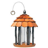 Perky Pet : PKP50129* ที่ให้อาหารนก Birdscapes Wood Gazebo Feeder