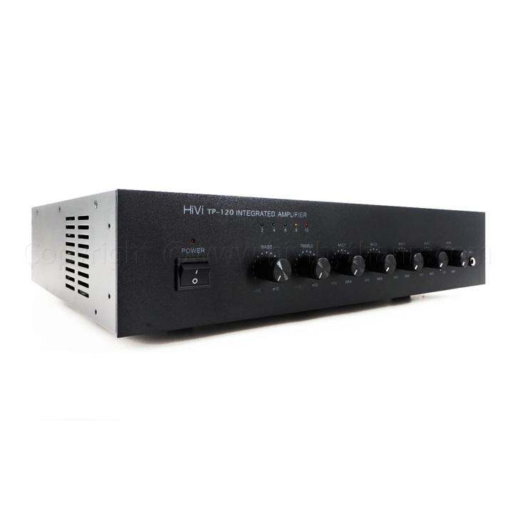 hivi-swans-tp-120-เครื่องขยายเสียง-mixer-amplifiers-ขนาด-120วัตต์-รองรับ-70v-100v