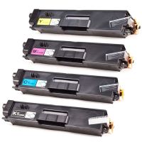 LASUPRINT Brother DCP-9055CDN / HL-4150CDN / HL-4570 CDW / MFC- 9970 CDW ตลับหมึกเลเซอร์ เลซูพริ้นท์ TN-340 (แพ็ค 4 ตลับ BK,C,M,Y )