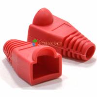 LINK US-6002 CAT 5E Plug BOOT Red 50 ตัว