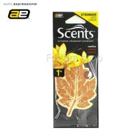 Auto Expesstions Scents แผ่นหอม แผ่นน้ำหอม ปรับอากาศ ใน รถยนต์ ห้องทำงาน ห้องนอน กลิ่น vanilla 1 ชิ้น