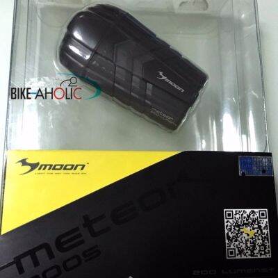 ไฟหน้า MOON High power USB rechargeable light  : Meteor 200S