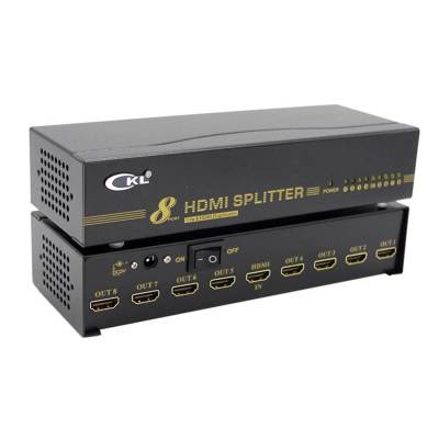 CKL 8 Port HDMI Splitter support up to 1080P รุ่น HD98