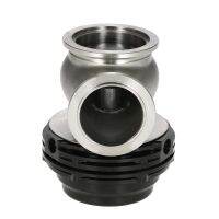 MVS 38 มิลลิเมตร Wastegate อลูมิเนียมด้านบน V - band ภายนอก Waste Gate สำหรับ Supercharge Turbo Manifold 14PSI - INTL