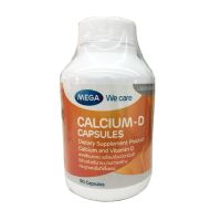 Mega We Care CALCIUM-D 90 Tabs เมกก้า แคลเซียม ดี 90 แคปซูล