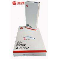 Sakura Filter (A-1762 และ CA-1708) ชุดกรองอากาศและกรองแอร์ MAZDA 3 1.6 ปี 2004-2010