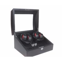 FK-Watch Winder กล่องหมุนนาฬิกา ออโตเมติก แบบอโตเมติก 4 เรือน ควอตซ์ 6 เรือน ลาย KEVLAR สีดำ (มีรับประกัน)