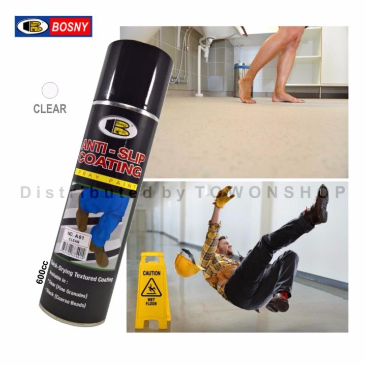 bosny-สเปรย์กันลื่น-ป้องกันพื้นลื่น-พื้นห้องน้ำ-บันได-สีใส-clear-anti-slip-coating-spray-paint-600ml