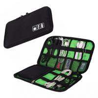 Mestyle Organizer Bag กระเป๋าเก็บ สายชาร์จ สายไฟ แบตเตอร์รี่ SD card สายหูฟัง-Black