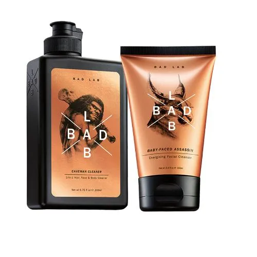 BAD LAB เจลอาบน้ำทรีอินวัน 200ml + ครีมโฟมล้างหน้า 100ml | Lazada.co.th