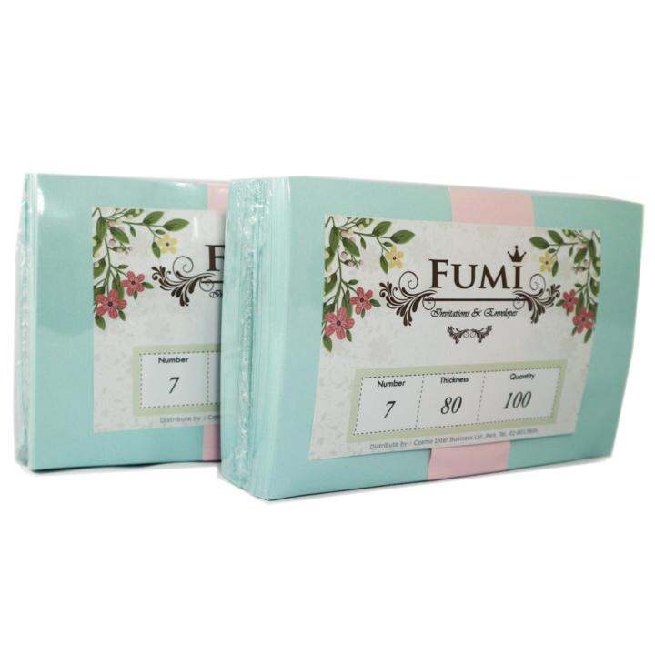 fumi-ซองการ์ดแต่งงาน-4-25x6-25-นิ้ว-200-ซอง-ฝาโค้งหยัก-สีฟ้า