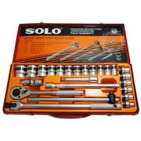 SOLO ประแจบล็อกชุดโซโล 24 ตัวชุด Socket Wrench Set No.
SOLO-524-24