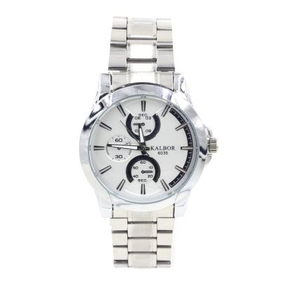 Sevenlight  Kalbor นาฬิกาข้อมือผู้ชาย - GP9225 (White/Silver)