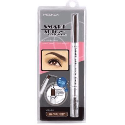 Mei Linda Smart Auto Brow Liner ดินสอเขียนคิ้วออโต้ #04 Walnut สีน้ำตาลอ่อน