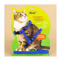 Cat Accessories สายรัดจูงแมว สีน้ำเงิน ขนาด 120 ซม.