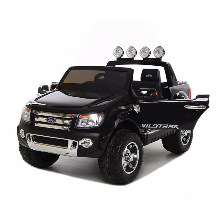 รถเด็ก-รถแบตเตอรี่-2-มอเตอร์-รถกะบะ-ford-ranger-ลิขสิทธิ์แท้-มีรีโมทบังคับได้-สีดำ