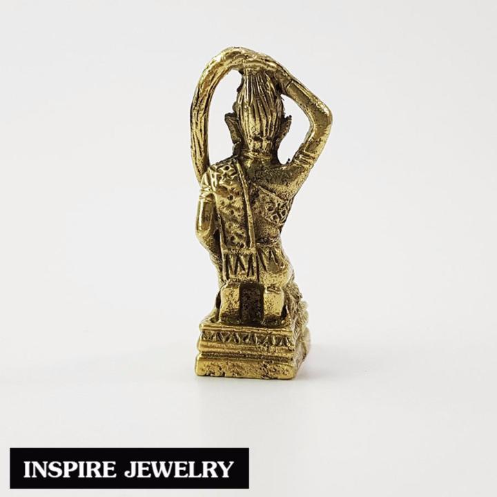 inspire-jewelry-พระแม่ธรณี-ทองเหลือง-เสริมดวง-เสริมบารมี-เจริญรุ่งเรือง-เป็นสิริมงคลกับตัวเองและที่พักอาศัย