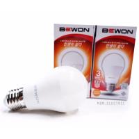 BEWON หลอดไฟ LED 3W หลอดแอลอีดี Blub LED BEWON 3W แพ๊ค 2 หลอด - แสงวอร์มไวท์