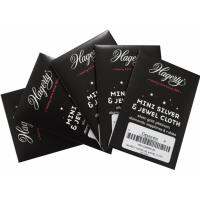 Hagerty Mini Silver &amp; Jewel Cloth ผ้าเช็ดทำความสะอาดเครื่องประดับ และโลหะมีค่า (ขนาดพกพา) มีน้ำยาทำความสะอาดในตัว (แพ็ค 5 ชิ้น) ส่งฟรี!