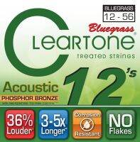 CLEARTONE สายกีตาร์ โปร่ง รุ่น12-56 Bluegrass