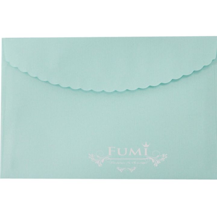 fumi-ซองการ์ดแต่งงาน-4-25x6-25-นิ้ว-100-ซอง-ฝาโค้งหยัก-สีฟ้า