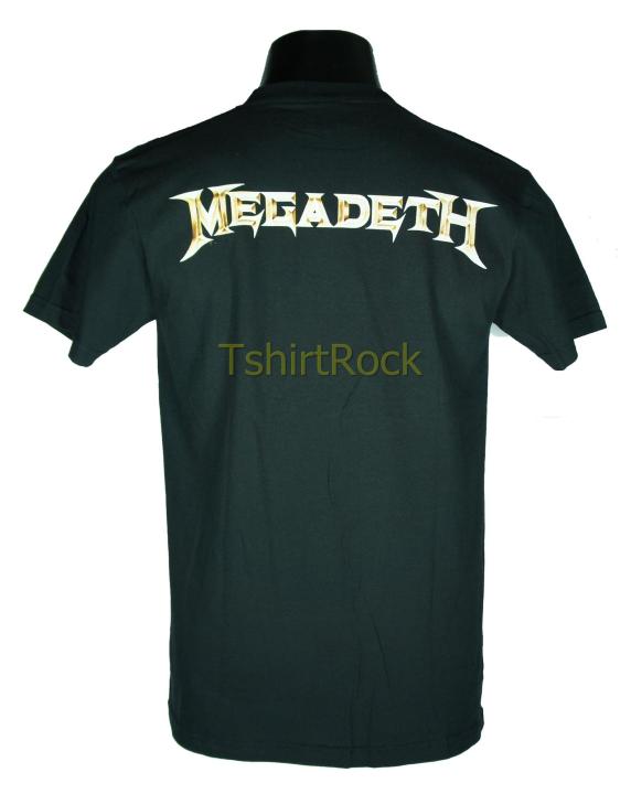 เสื้อวง-megadeth-เสื้อยืดวงดนตรีร็อค-เสื้อร็อค-เมกาเดธ-mdh655-สินค้าในประเทศ
