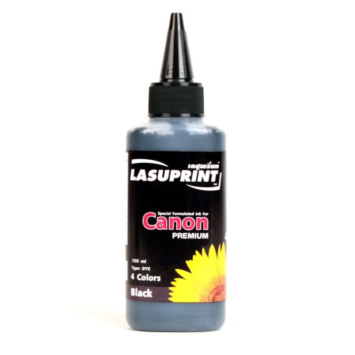 LASUPRINT หมึกเติม Canon Inkjet ขนาด 100ml ( Black )