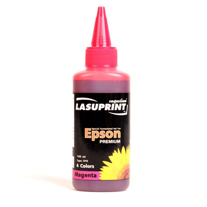 LASUPRINT หมึกเติม Epson Inkjet ขนาด 100ml ( Magenta )