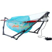 Auto Hammock เปลไกวเด็กอ่อนอัตโนมัติสไตล์เปลญวนกับผ้ามุ้ง (โทนสีฟ้าอ่อน)