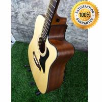 At First กีตาร์โปร่ง  Acoustic Guitar 41" รุ่น DC-3 พร้อมของแถม 9 อย่าง