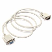 RS232 9-Pin Male To Female DB9 9-Pin PC Converter Cable 10m