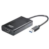 usb 3.0 to hdmi display adapter (Black)