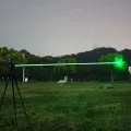 (ยกชุดพร้อมใช้)เลเซอร์แรงสูงแสงเขียว Laser303+ถ่านชาร์จ 2500mAh+เครื่องชาร์จ. 