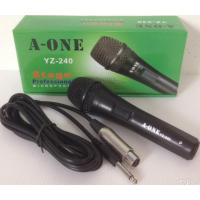 A-ONE ไมค์พร้อมสาย ไมโครโฟน ร้องเพลง/พูด คาราโอเกะ Professional Dynamic Microphone LIVE