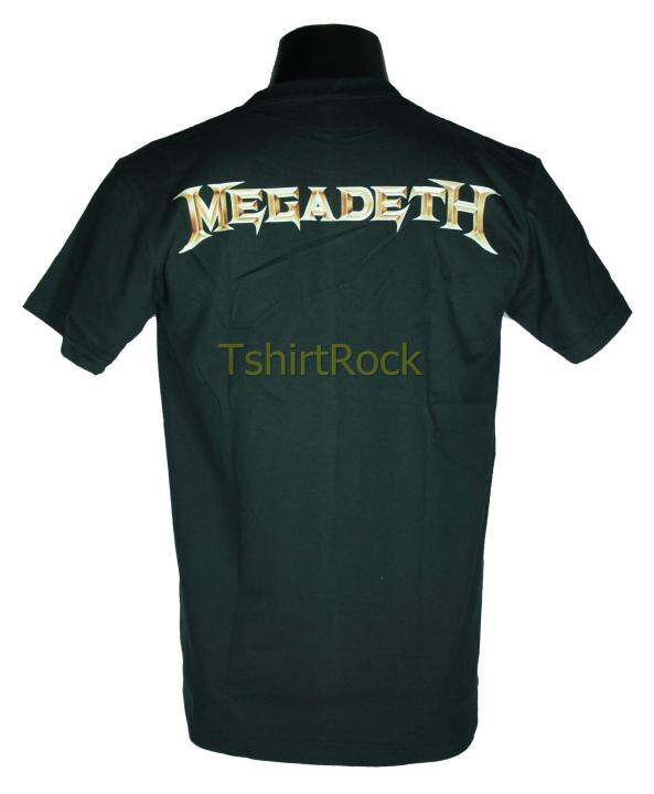 เสื้อวง-megadeth-เสื้อยืดวงดนตรีร็อค-เมทัล-เสื้อร็อค-เมกาเดธ-mdh1474-ส่งจาก-กทม