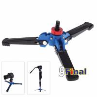 9FINAL ขาตั้งสามขา ขาตั้งสามก้าน M1-OEM ขาตั้ง MONOPOD Hydraulic universal Three feet Support Stand tripod Holder for Monopod with 3/8" screw ( no package)