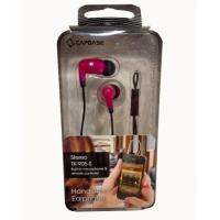 Capdase Stereo TK-905-S Built-In Microphone &amp; Remote Controller (Pink) - Handsfree Earphone