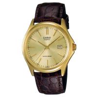 นาฬิกา รุ่น Casio นาฬิกาข้อมือ ผู้หญิง สายหนังสีน้ำตาล รุ่น LTP-1183Q-9A ( Gold/Silver ) ของใหม่ของแท้100% ประกันศูนย์เซ็นทรัลCMG 1 ปี จากร้าน MIN WATCH