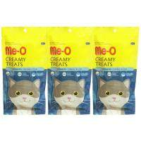 Me-O (Meo) Cat Treat Chicken and Liver Flavor 60g (3 units) มีโอ ขนมแมวเลีย รสไก่และตับ 60 กรัม (3 ห่อ)