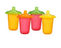 Munchkin Click Lock Reusable Sippy Cups 10oz Pack 4