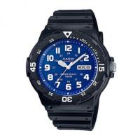 CASIO- MRW-200H-2B2VDF เรือนเรซิลสายยาง-มีสัปดาห์