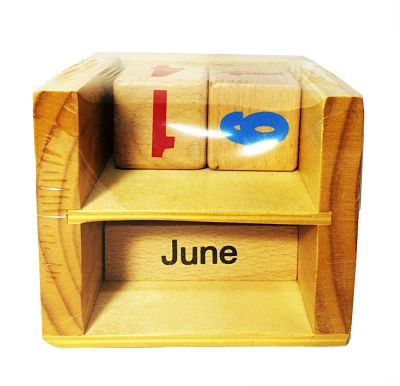 ปฏิทินไม้ Calendar Wooden Blocks
