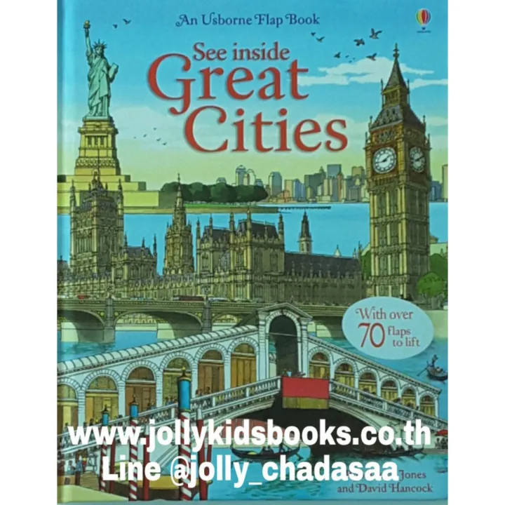 See Inside Great Cities: Libro Usborne Con Alette Per Bambini Curiosi (6+)