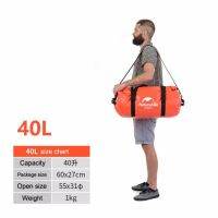 กระเป๋าหิ้วกันน้ำ Naturehike 40L สีแดง NH16T002-S