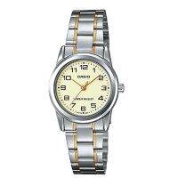 Casio นาฬิกาข้อมือผู้หญิง สายสแตนเลส สีเงิน รุ่น LTP-V001SG-9B ( Silver ) นาฬิกาข้อมือ