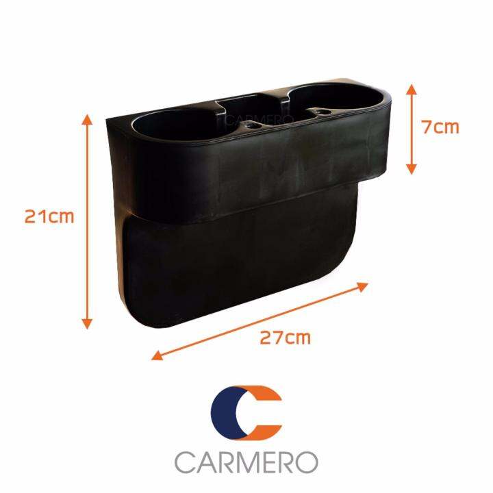 vbox-carmero-ที่วางแก้ว-ในรถ-แก้วน้ำ-ว่างมือถือ-แต่งรถ-ภายใน-ที่วางแก้ว-ที่วางแก้วในรถ-ที่วางแก้ว-ในรถ-ที่วางแก้วน้ำ-toyota-fortuner-isuzu-civic-เชฟ-side-seat-drink-cup-holder-mobile-phone-สีดำ-car-ac